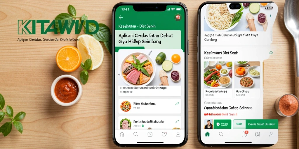 Antarmuka aplikasi KITAWD yang informatif dan ramah pengguna.